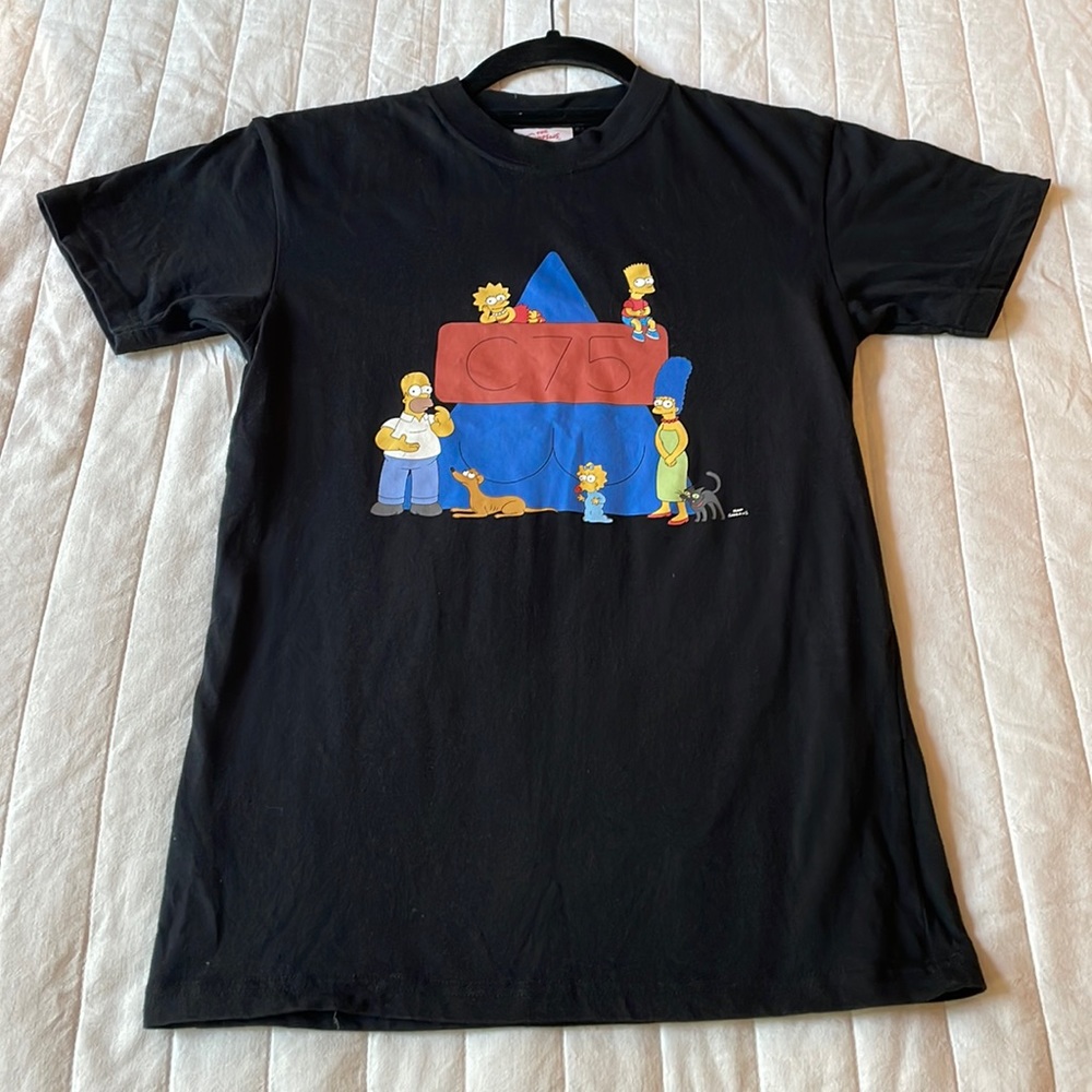 The Simpsons X Joyrich X Club 75 tee